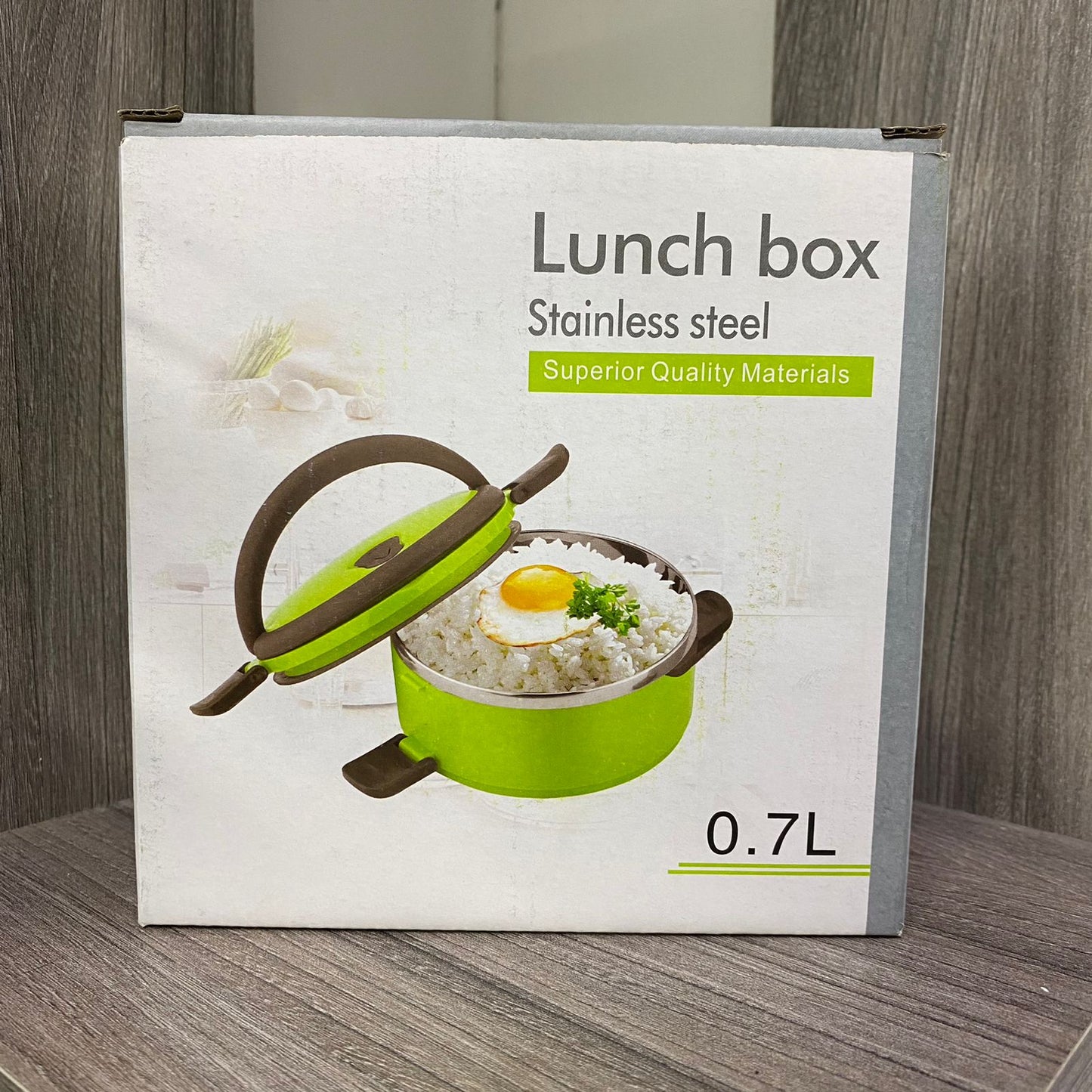 Round Lunch Box + Free Shipping 