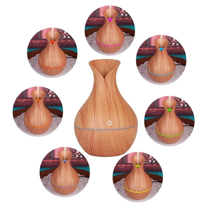 Humidifier with wooden design + Free shipping 