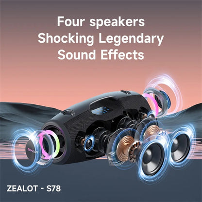 ZEALOT S78 Waterproof Speaker + Free Shipping 