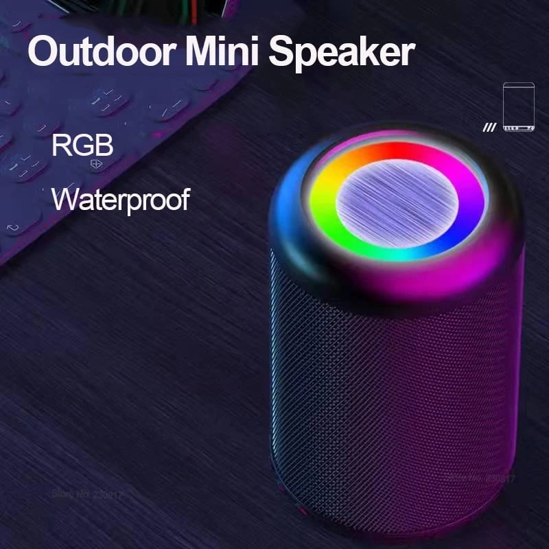 Mini Portable Speaker Lm885 Rgb Bass + Free Shipping 