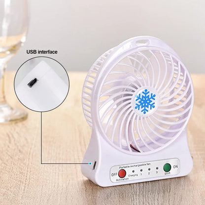 Ventilador Linterna Mini Multifuncional + Envio Gratis