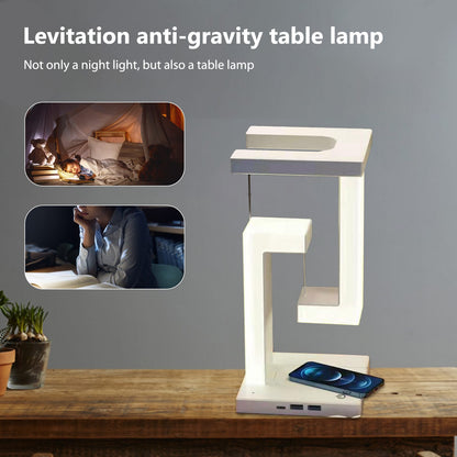 LED Lamp with Levitation and Magnetic Charging + Free Shipping 