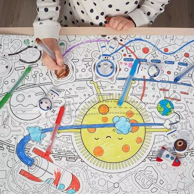 DIY Drawing Roll for Kids + Free Shipping 