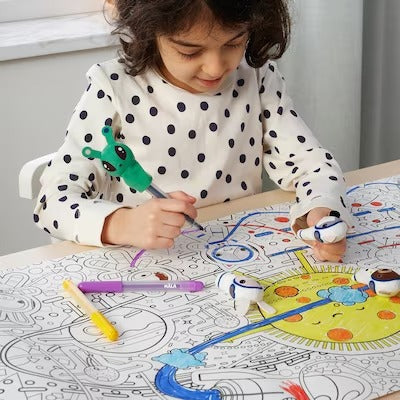 DIY Drawing Roll for Kids + Free Shipping 