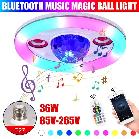 RGB Lamp Bluetooth Speaker 36W + Free Shipping 