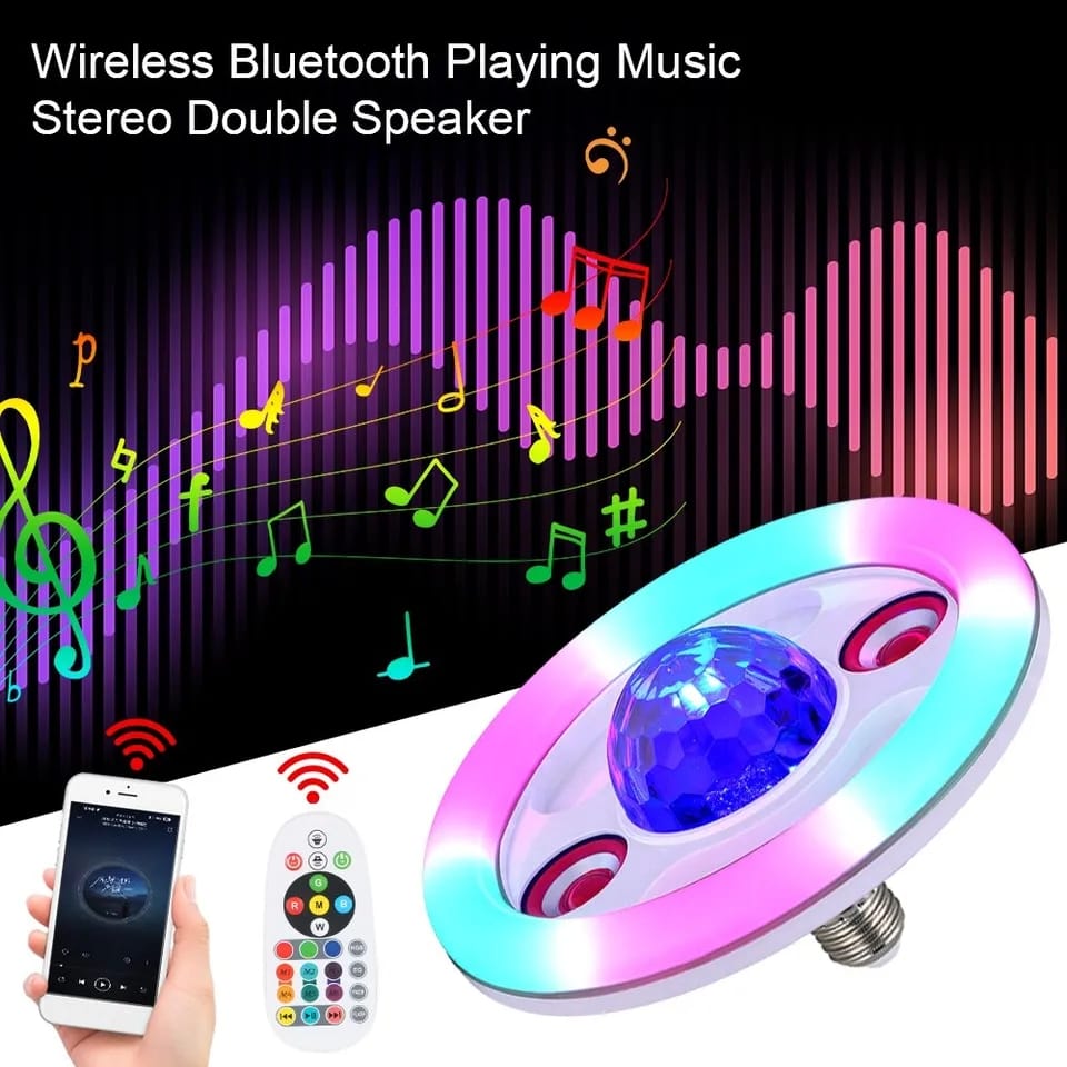 RGB Lamp Bluetooth Speaker 36W + Free Shipping 