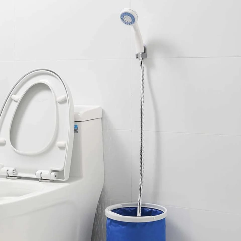 Portable Shower with Water Filtration System + Free Shipping 