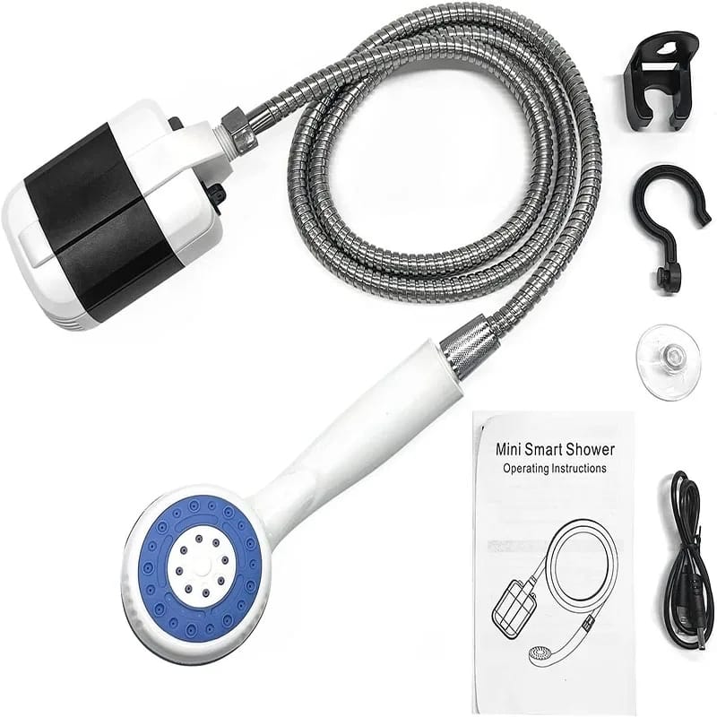 Portable Shower with Water Filtration System + Free Shipping 