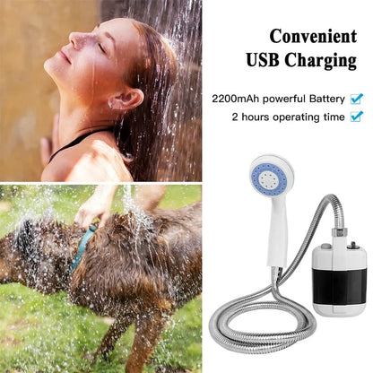 Portable Shower with Water Filtration System + Free Shipping 