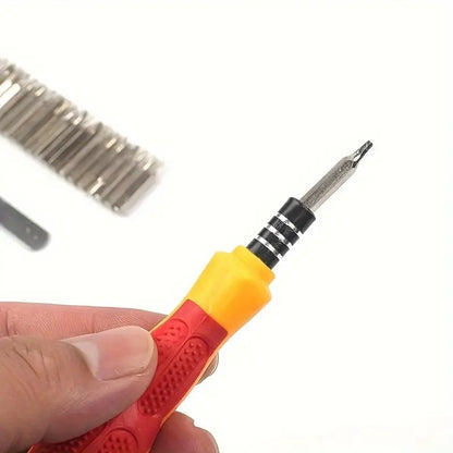 Set of 32 interchangeable screwdriver bits + Free Shipping 