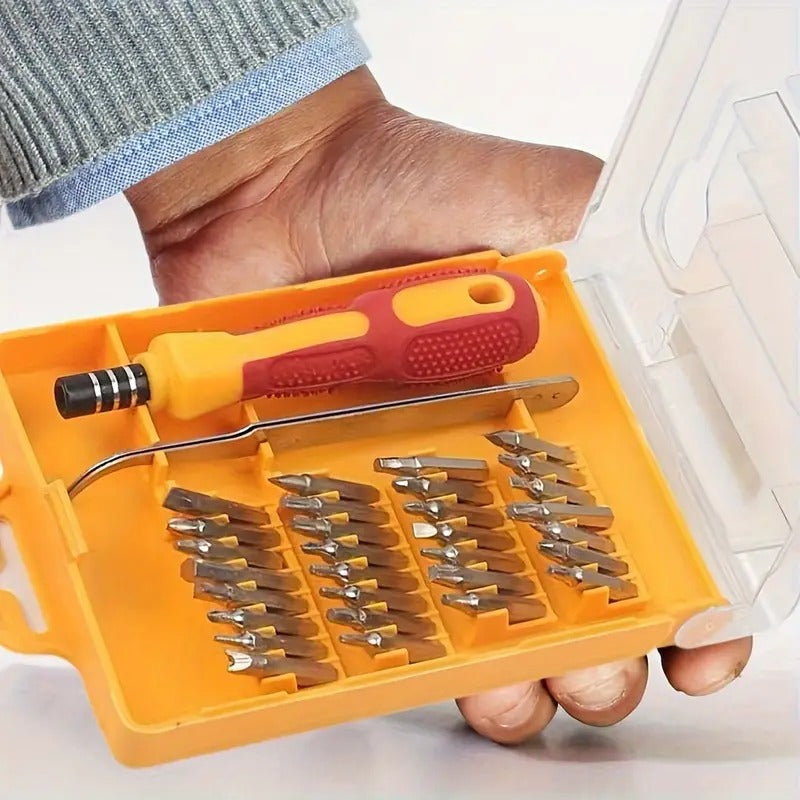 Set of 32 interchangeable screwdriver bits + Free Shipping 