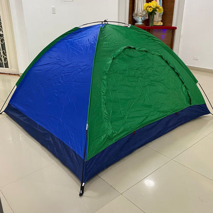 Carpa Camping Impermeable Para 4 Personas + Envio Gratis