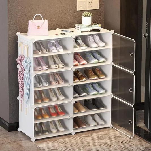 24 Pair Shoe Rack Organizer + Free Shipping 