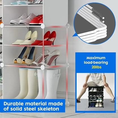 24 Pair Shoe Rack Organizer + Free Shipping 