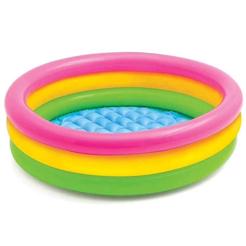 Colorful 3 Ring Pool 147 X 33 Cm + Free Shipping