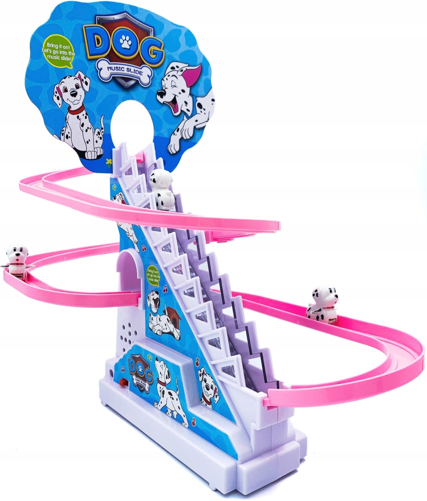 Dalmatian Play Roller Coaster With Lights And Sound + Free Shipping 