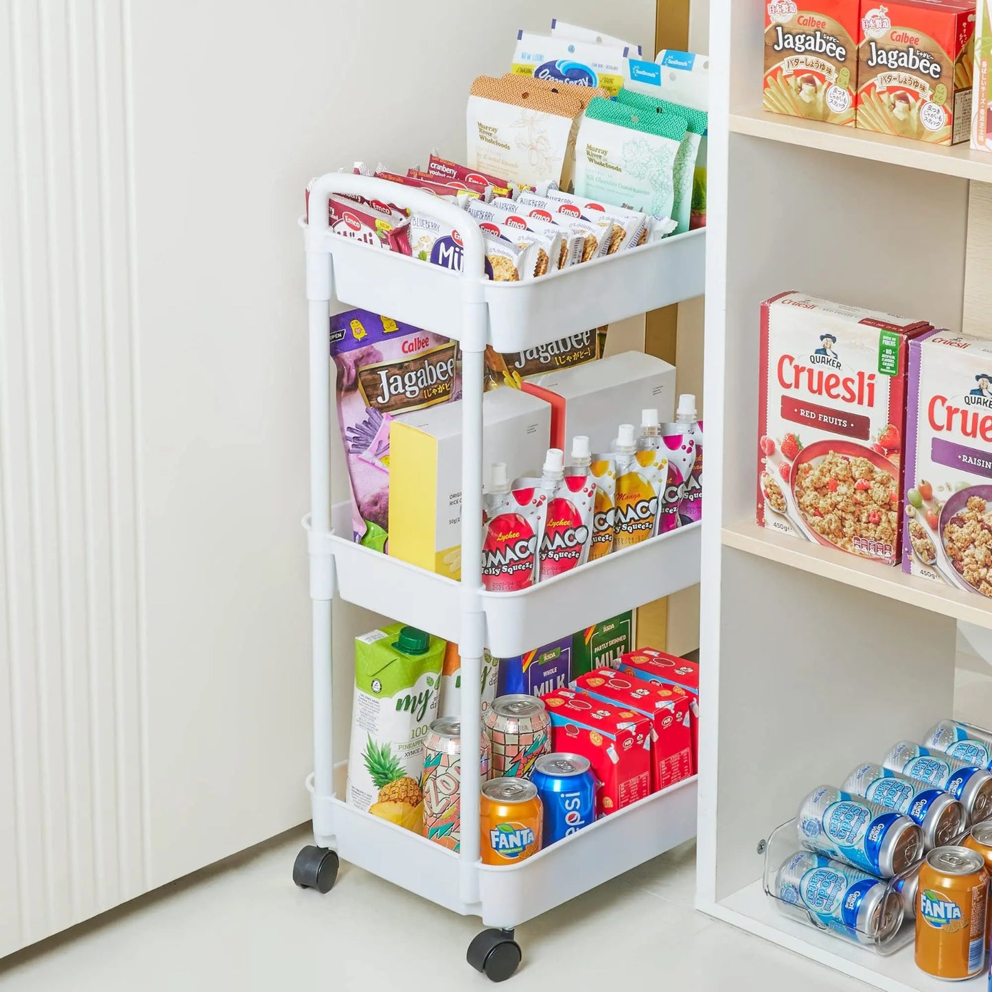 3 Tier Multipurpose Organizer Cart + Free Shipping 