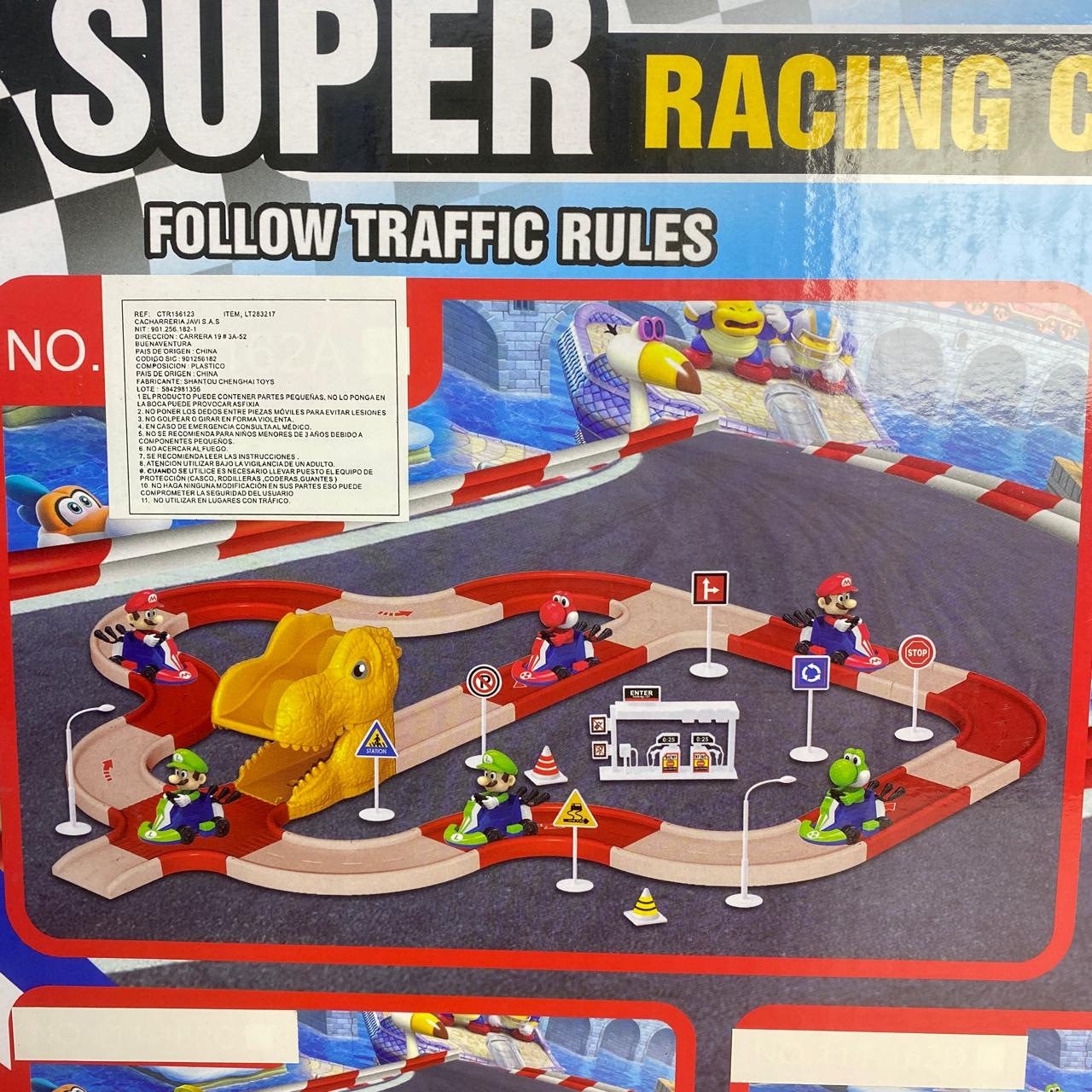 Mario Bros Race Track 