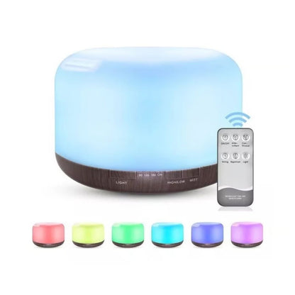 Led500ml Ultrasonic Aroma Humidifier + Free Shipping 