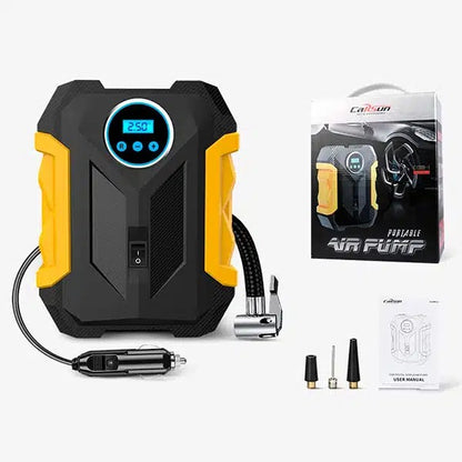 Digital Air Compressor For Car + Free Shipping 