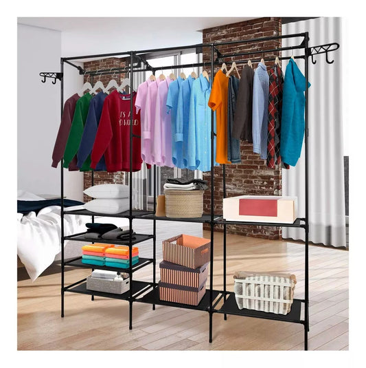 Clothes Rack Organizer Shoe Rack and Coat Rack 3 Levels + Free Shipping 