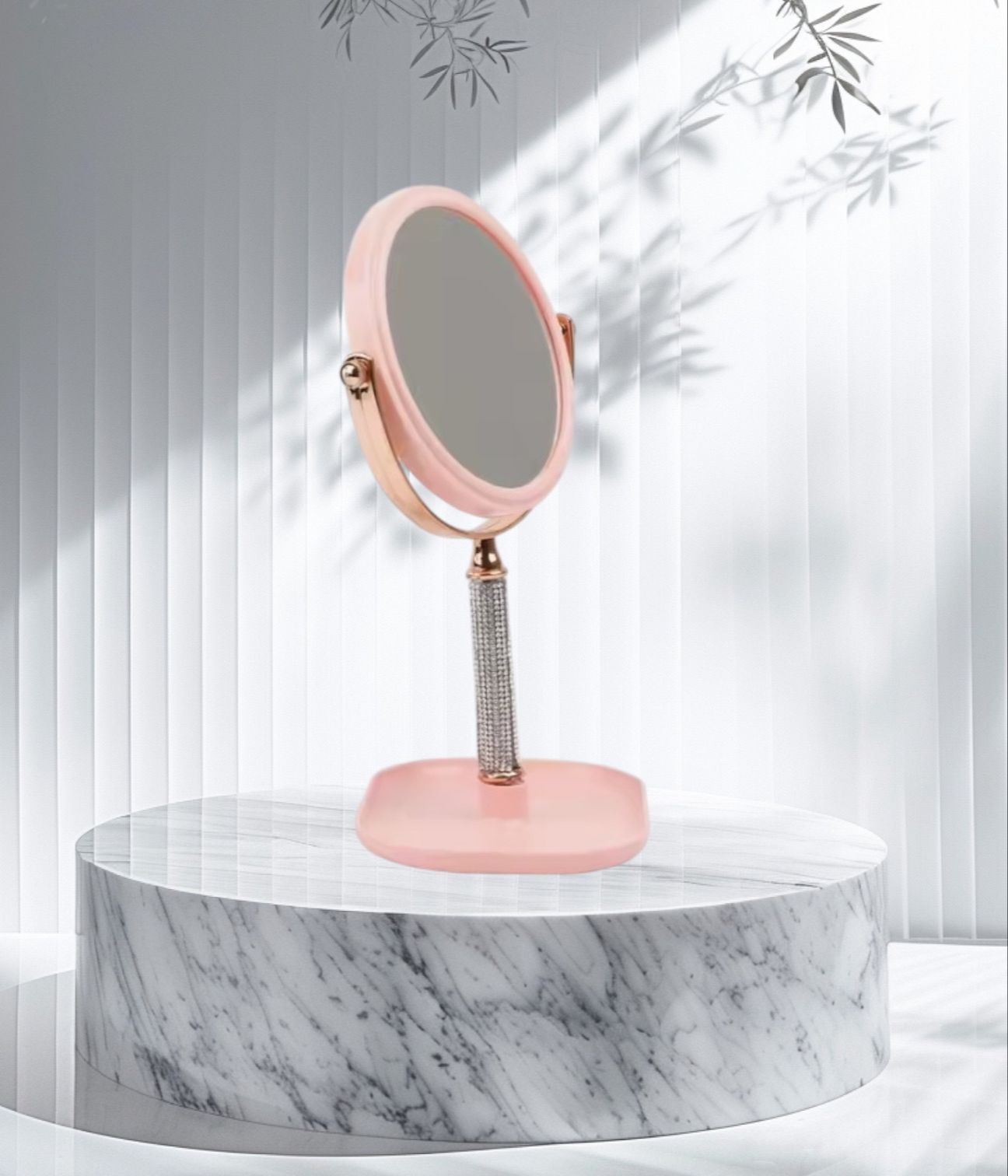 Rhinestone Makeup Mirror + Free Shipping 