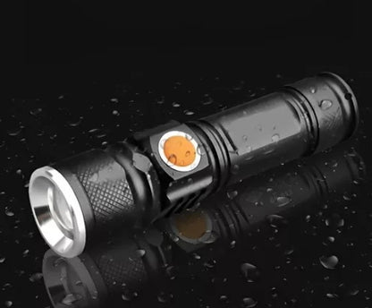 Mini USB Rechargeable Flashlight + Free Shipping 