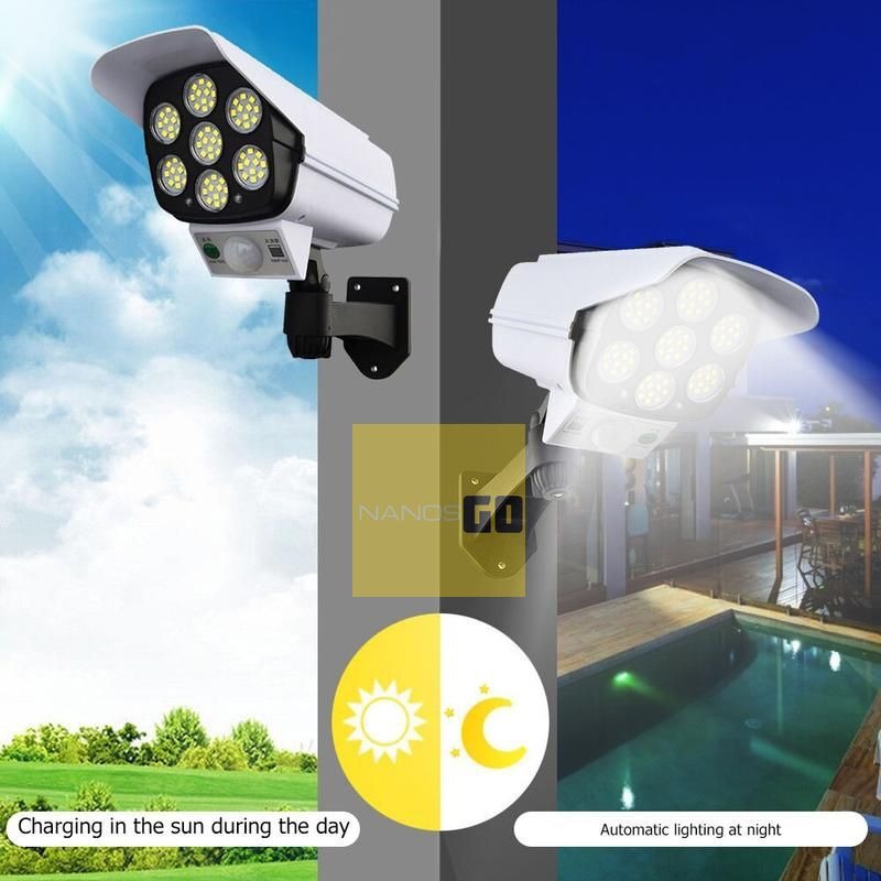 Camera Simulator Led Light With Control + Free Shipping 