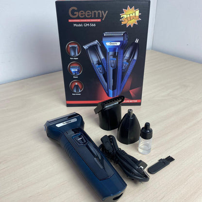 Geemy 3 in 1 Rechargeable Shaver GM-566 + Free Shipping 