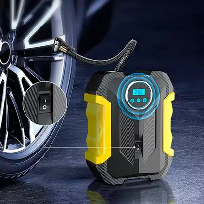 Digital Air Compressor For Car + Free Shipping 