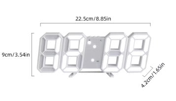 3D LED Digital Clock + Free Shipping 