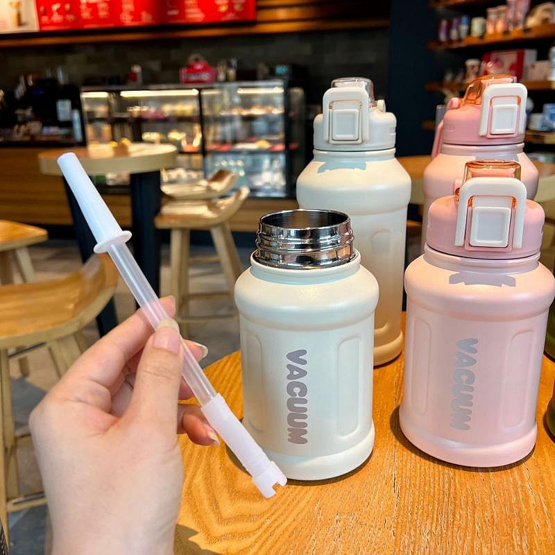 Stainless Steel Vacuum Flask + Free Shipping 