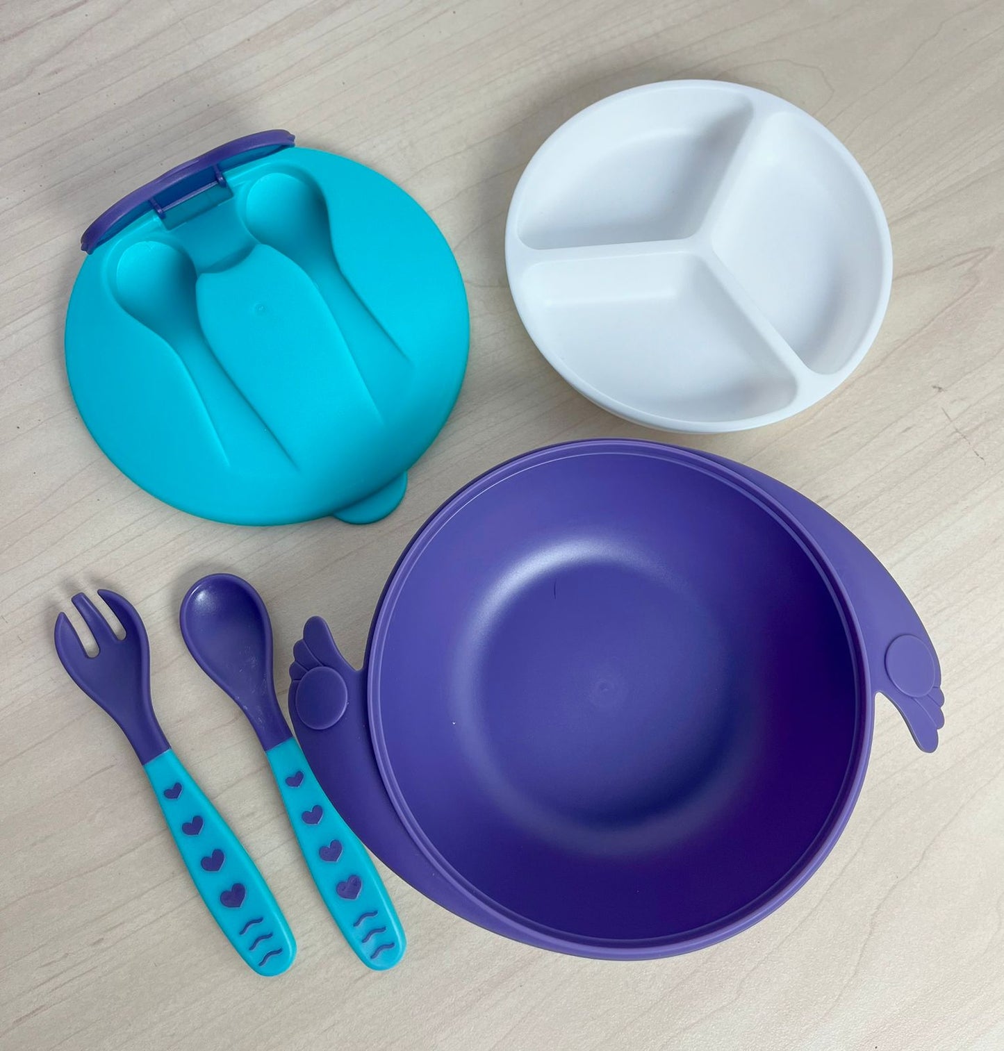 3 in 1 Children's Plate + Free Shipping 