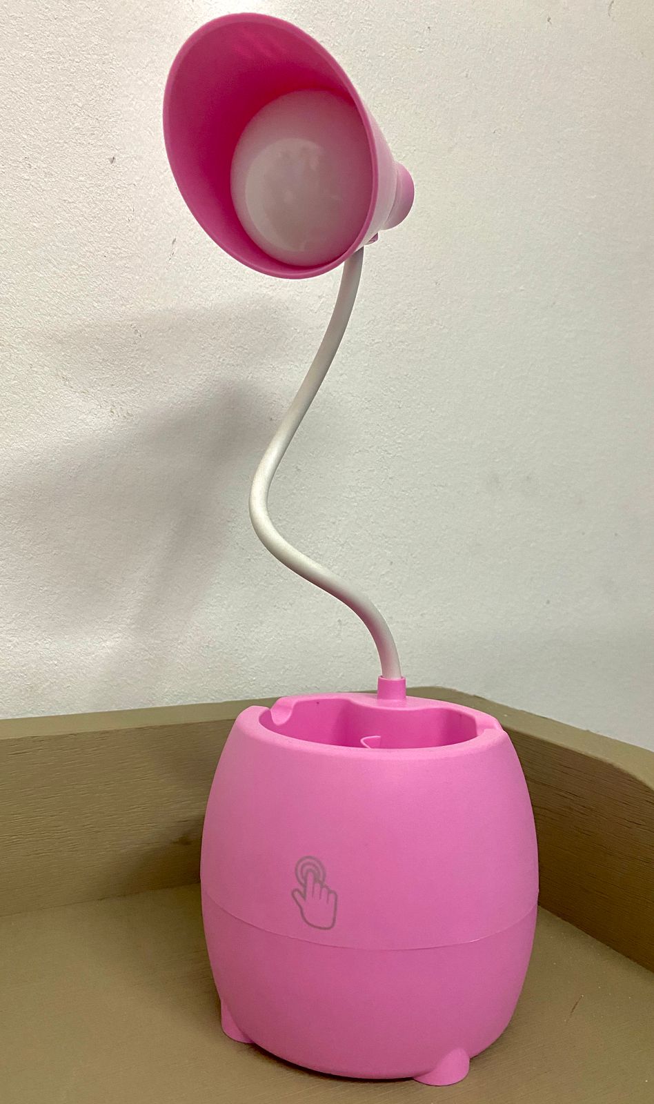 Rechargeable Lamp with Cell Phone Holder + Free Shipping 