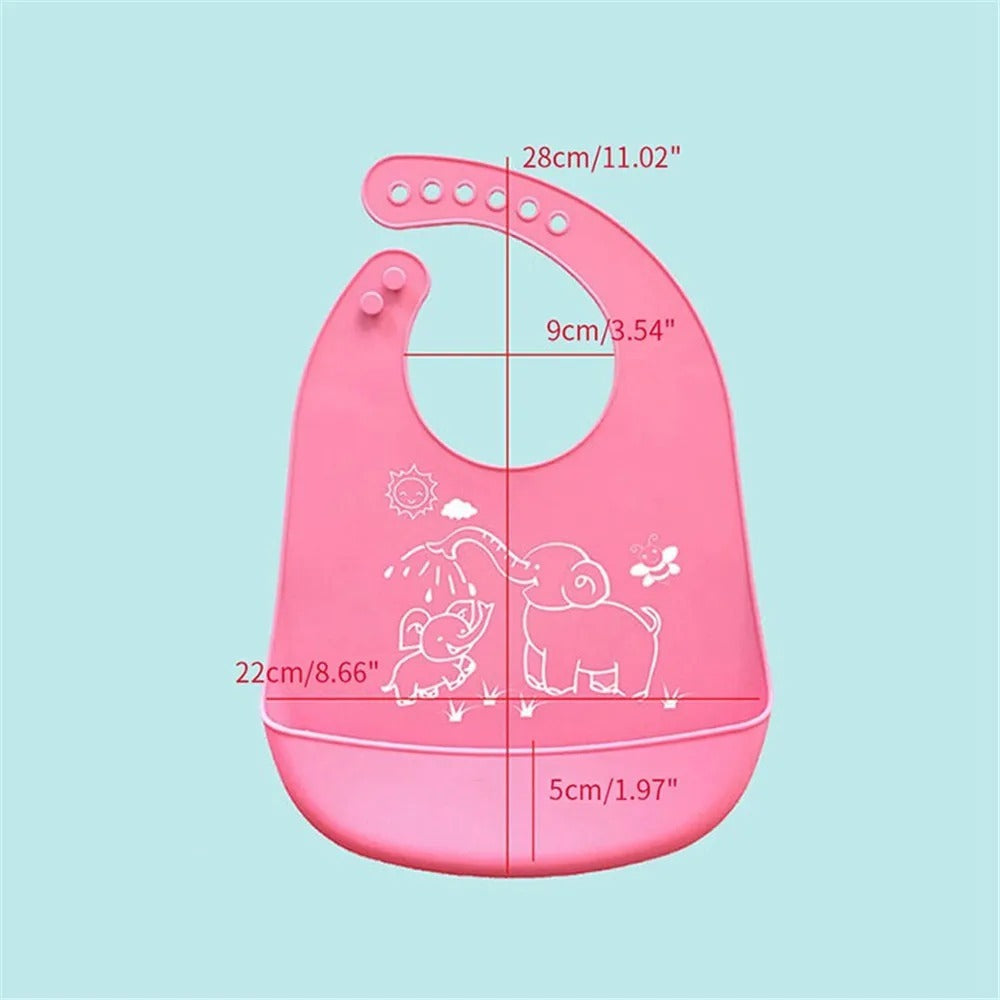 Waterproof Silicone Bib + Free Shipping 