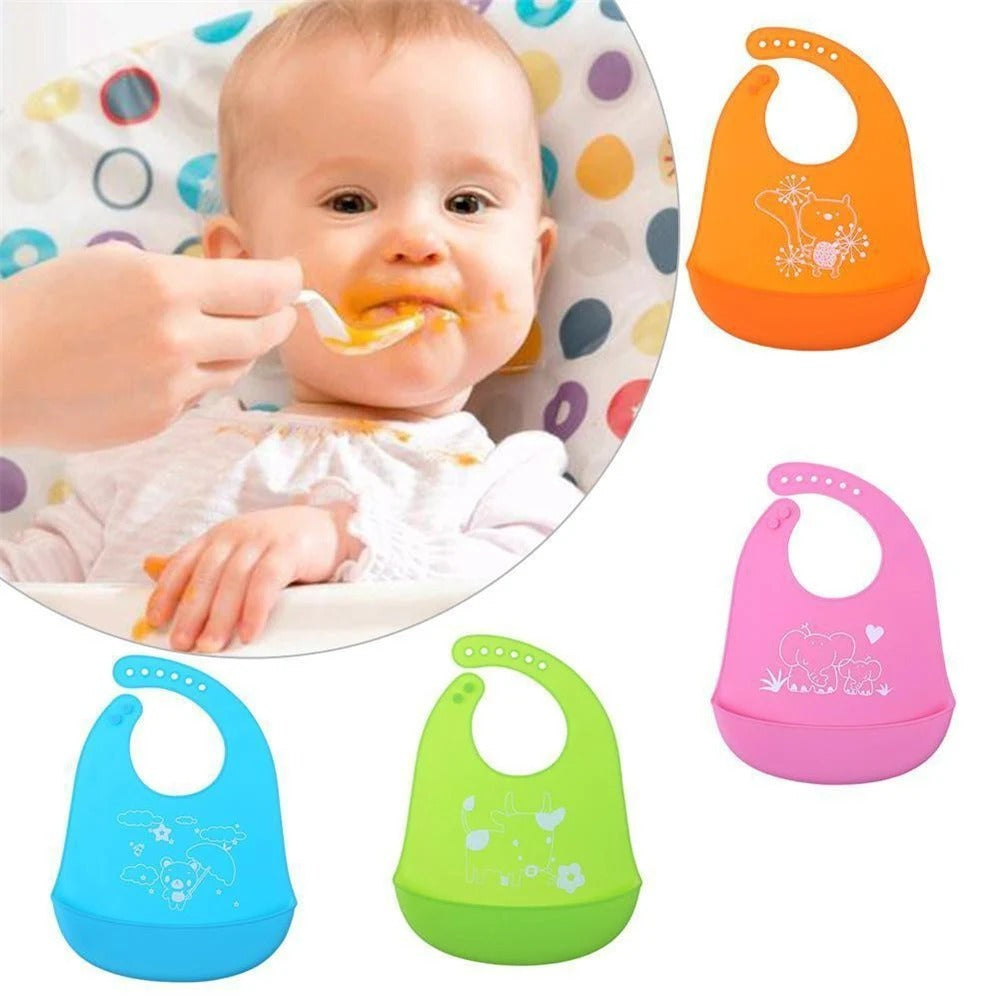 Waterproof Silicone Bib + Free Shipping 