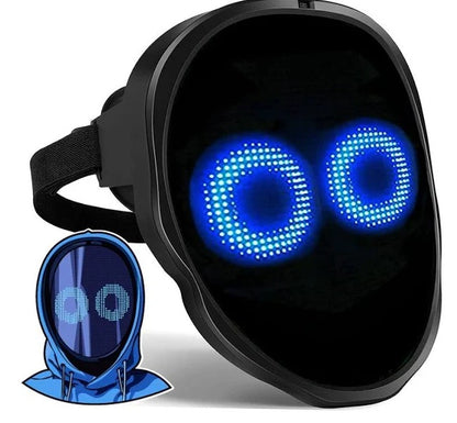 Bluetooth RGB Illuminated LED Mask + Free Shipping 