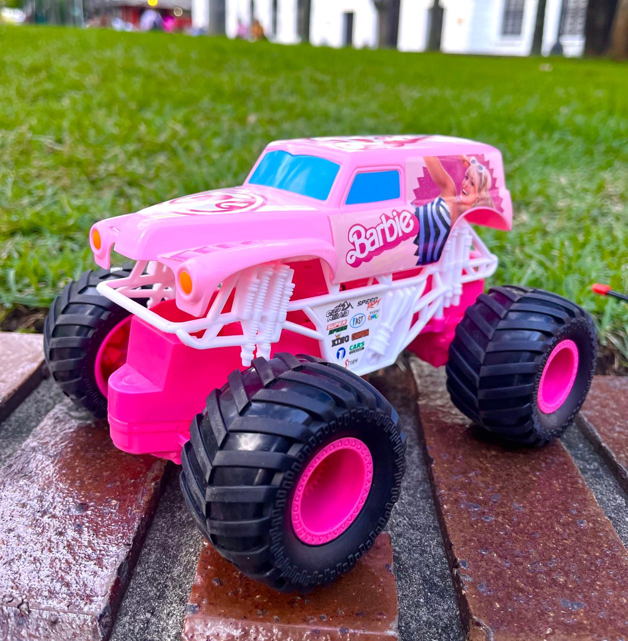 Barbie Remote Control Jeep + Free Shipping 