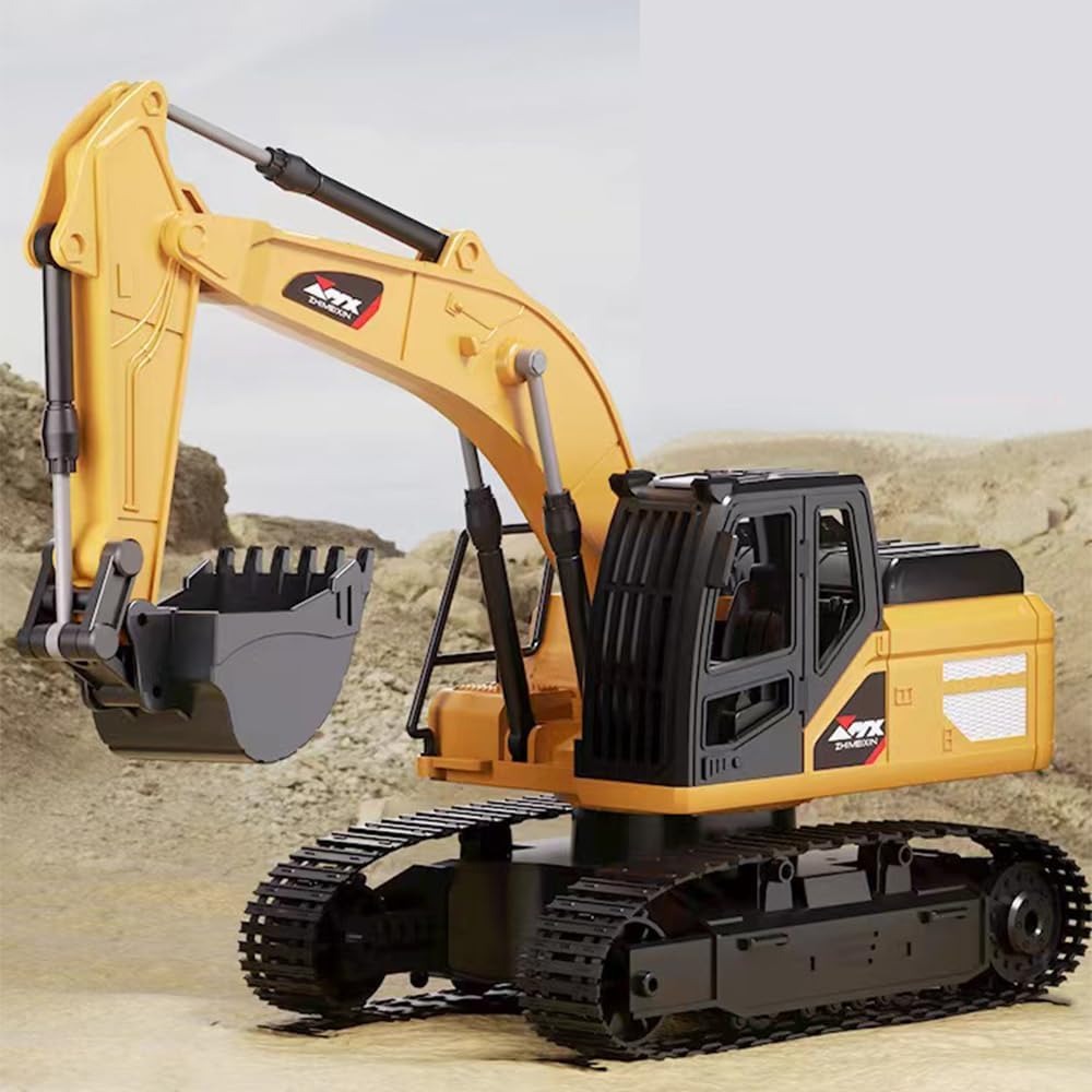 Retro Remote Control Excavator Power Truck + Free Shipping 