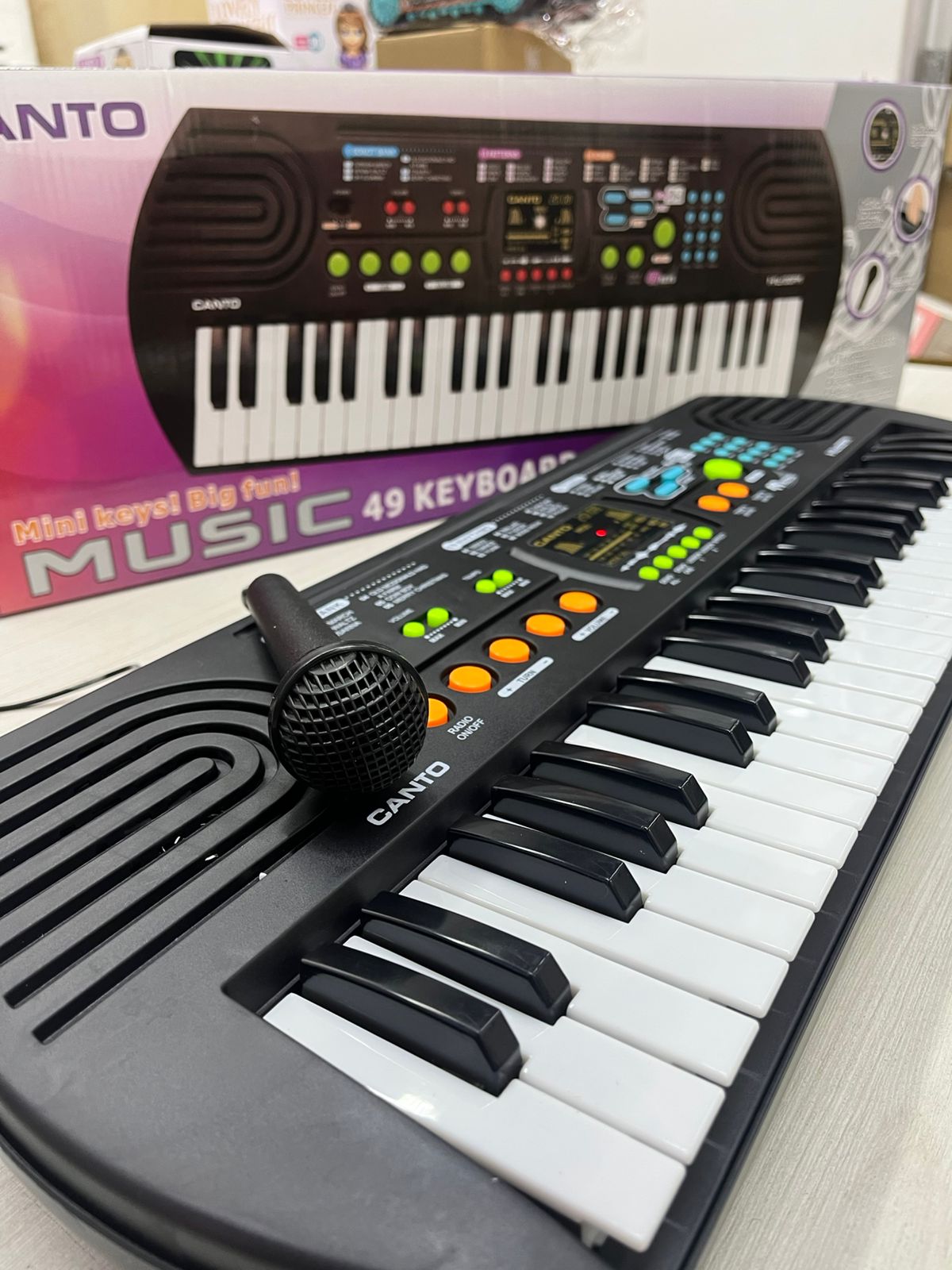 Piano Electronic Mini Canto HL-100FM