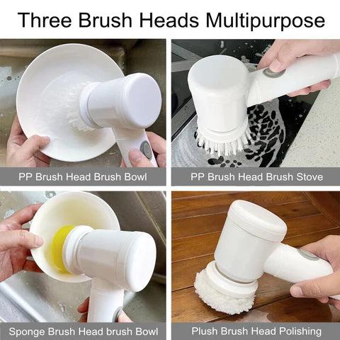 5 in 1 Magic Brush Electric Cleaning Brush + Free Shipping 