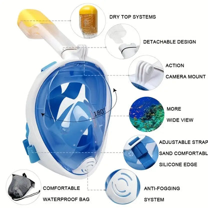 Snorkel Diving Mask + Free Shipping 