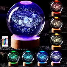 3D Crystal Sphere Lamp + Free Shipping