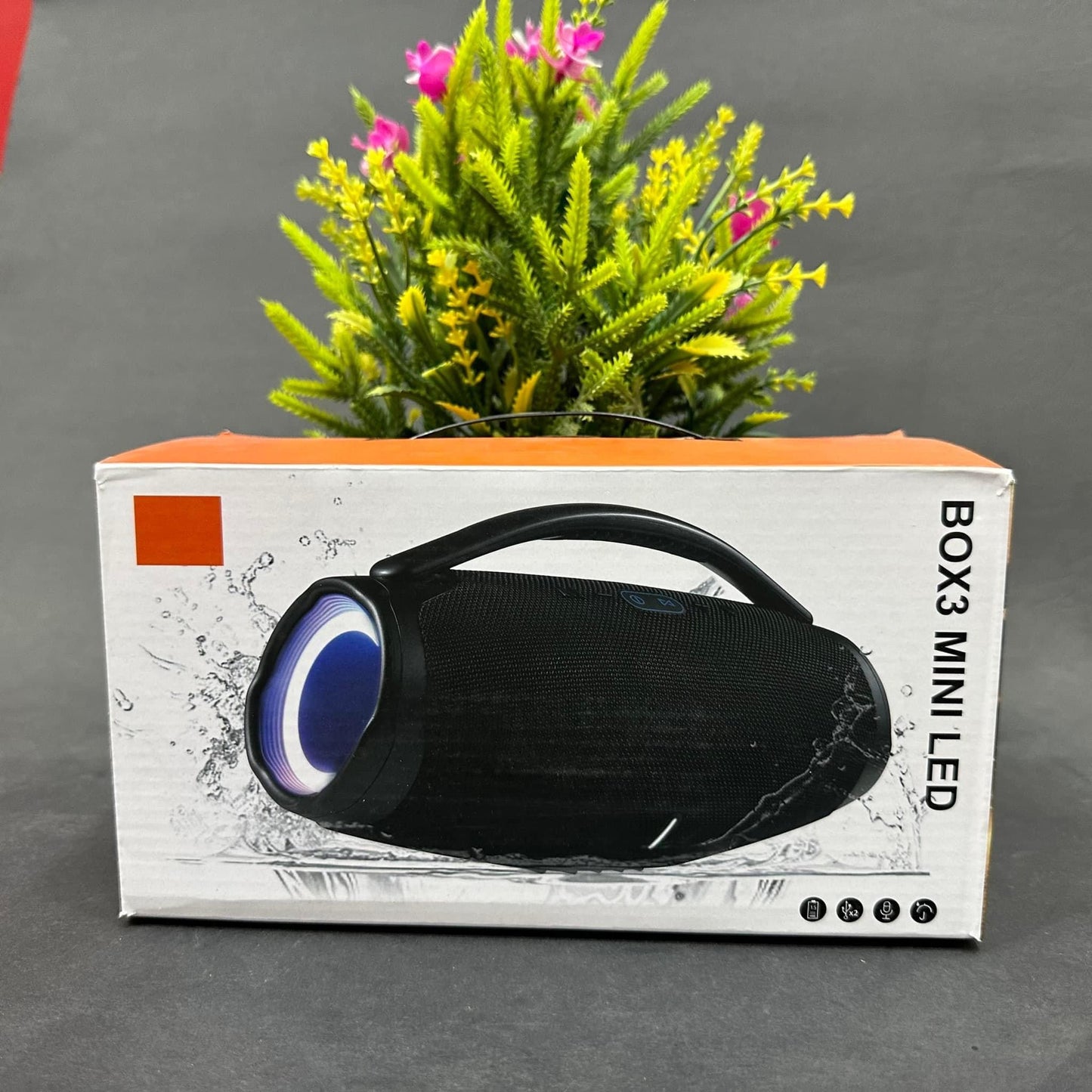 Box3 Mini Led Bluetooth Speaker + Free Shipping