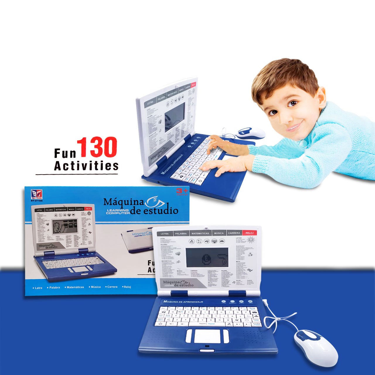 Computador Didactico De 130 Funciones + Envio Gratis