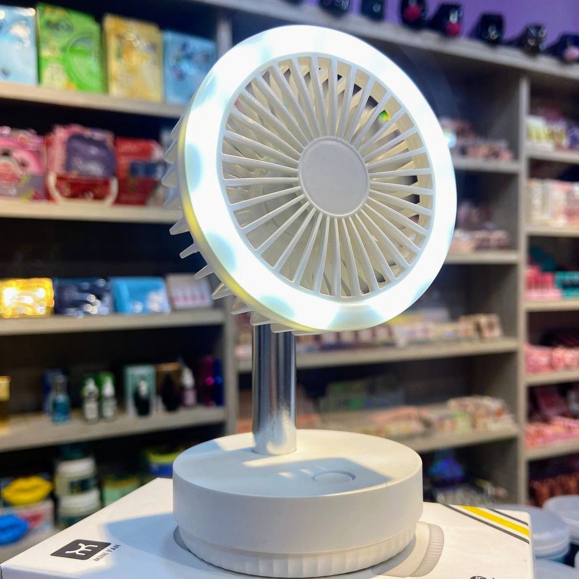 LED Beauty Lamp With Fan + Free Shipping 