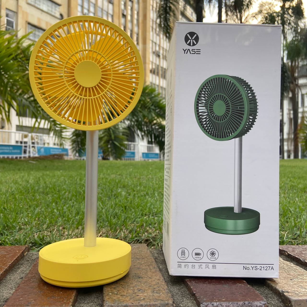 Yase 3 Speed ​​Portable Fan + Free Shipping 