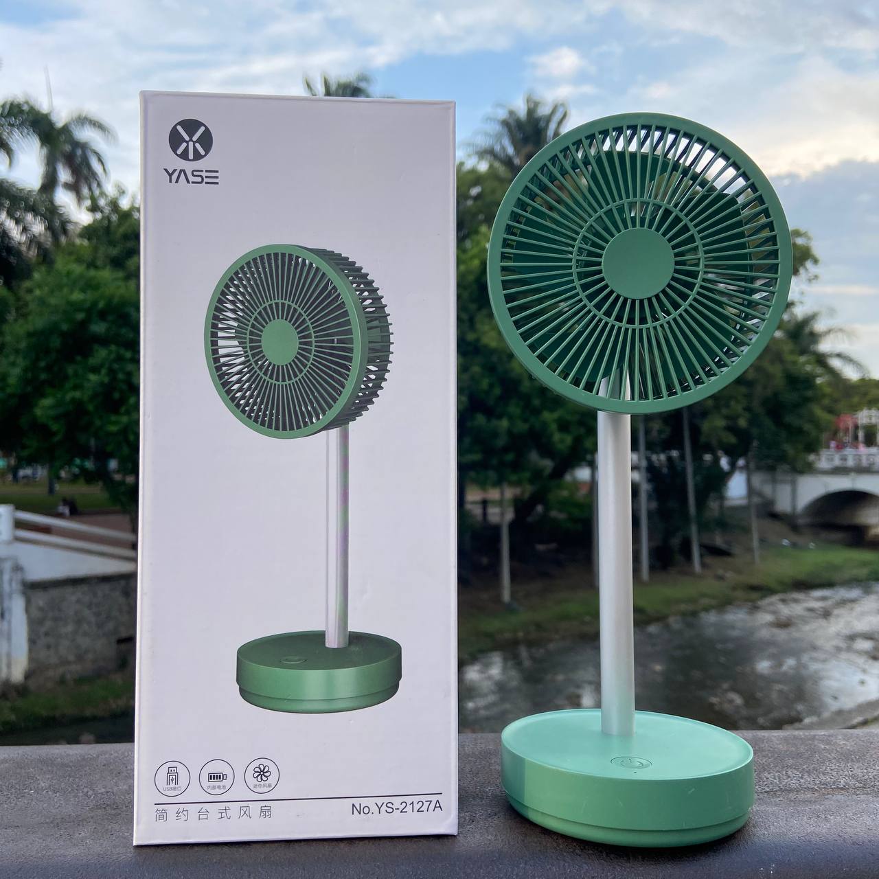 Yase 3 Speed ​​Portable Fan + Free Shipping 