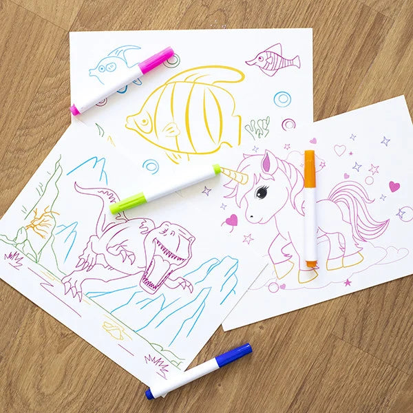 3D Magic Drawing Board with Markers + Free Shipping