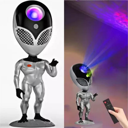 Alien Galaxy Projector Lamp With Remote + Free Shipping 